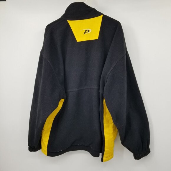 Vintage Pro Player Reversible Black Pittsburgh Penguins Jacket XL 90s Streetwear - Picture 5 of 16